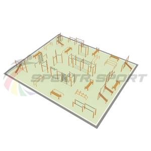 Купить Парковая площадка для Воркаут и WRK 6_76mm в Сретенске 