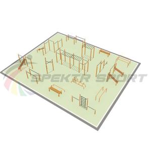 Купить Парковая площадка для Воркаут и WRK 5_76mm в Сретенске 